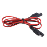 Maxbell 2Pieces 18AWG SAE Male to Male Extension Adapter Cable Harness Solar Battery