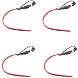Maxbell 4Pieces 14AWG Solar Battery SAE Harness DIY Extension Line Connector Cable