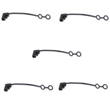 Maxbell 5Pieces Waterproof Cover Case for SAE Harness Extension Cable