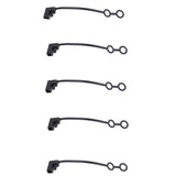 Maxbell 5Pieces Waterproof Cover Case for SAE Harness Extension Cable
