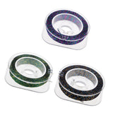 Maxbell 3pcs Metallic Guide Wrapping Fishing Line Thread Rod Building Repairing