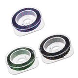 Maxbell 3pcs Metallic Guide Wrapping Fishing Line Thread Rod Building Repairing