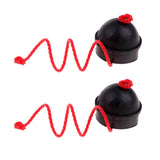 Maxbell 2x Rubber Chalk Holder with String for Billiard Pool Snooker Table Accessory