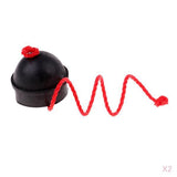 Maxbell 2x Rubber Chalk Holder with String for Billiard Pool Snooker Table Accessory