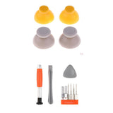 Maxbell 4Pairs Analog Joystick Caps + Screwdriver for Nintendo GameCube Controllers