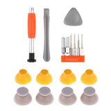 Maxbell 4Pairs Analog Joystick Caps + Screwdriver for Nintendo GameCube Controllers