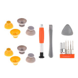 Maxbell 4Pairs Analog Joystick Caps + Screwdriver for Nintendo GameCube Controllers