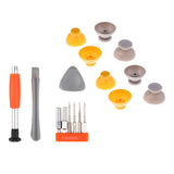 Maxbell 4Pairs Analog Joystick Caps + Screwdriver for Nintendo GameCube Controllers