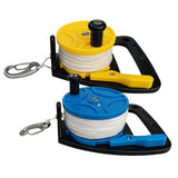 Maxbell 2Pcs Underwater Scuba Diving Dive Wreck Cave Reel with Handle Line Snap Hook