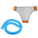 Maxbell Swimming Noodle Floating Pool Chair Net Beach Pool Seat Water Toys Orange