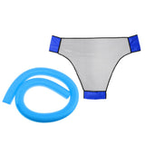 Maxbell Swimming Noodle Floating Pool Chair Net Beach Pool Swim Seat Water Toys Blue