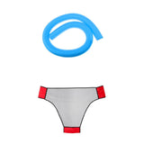 Maxbell Swimming Noodle Floating Pool Chair Net Beach Pool Swim Seat Water Toys Red