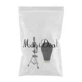 Maxbell 22inch Canvas Poly Mannequin Head for Wig Hat Making Display Stand w/ Stand