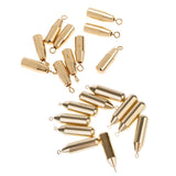 Maxbell 20pcs Brass Sinker Drop Shot Weights Sinker Perch Pike Sea Fishing Tackle