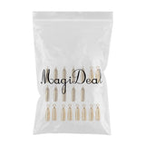 Maxbell 20pcs Brass Sinker Drop Shot Weights Sinker Perch Pike Sea Fishing Tackle