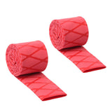 Maxbell Non Slip Heat Shrink Wrap Textured Grip Fishing Rod Racket Sleeving Tube