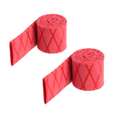 Maxbell Non Slip Heat Shrink Wrap Textured Grip Fishing Rod Racket Sleeving Tube