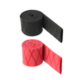 Maxbell Non Slip Heat Shrink Wrap Textured Grip Fishing Racket Sleeving Tube