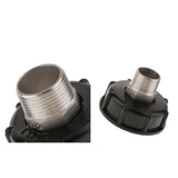 Maxbell 1000L IBC Water Tote Tank Adapter Hose Cap 60mm 1Inch Outside/6 Extra Thread