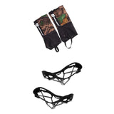Maxbell Waterproof Outdoor Climbing Snow Legging Gaiters Ice Crampons Cleats Gripper