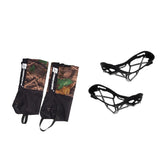 Maxbell Waterproof Outdoor Climbing Snow Legging Gaiters Ice Crampons Cleats Gripper