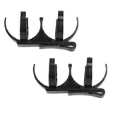 Maxbell Plastic Black Golf Accessory Golf Ball Holder Clip Clamp for Golf Training