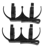 Maxbell Plastic Black Golf Accessory Golf Ball Holder Clip Clamp for Golf Training