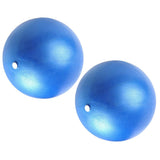 Maxbell 2pcs 25cm Soft Anti Burst Yoga Ball Exercise GYM  Pilates Fitness Balls Blue