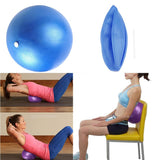 Maxbell 2pcs 25cm Soft Anti Burst Yoga Ball Exercise GYM  Pilates Fitness Balls Blue