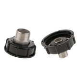Maxbell 1000L IBC Water Tote Tank Adapter Hose Cap 60mm 1Inch Outside/4 Extra Thread