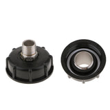 Maxbell 1000L IBC Water Tote Tank Adapter Hose Cap 60mm 1Inch Outside/4 Extra Thread
