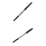 Maxbell HSS 165mm Brad Point Drill Bit Shank Twist  Woodworking Tool 10&12mm