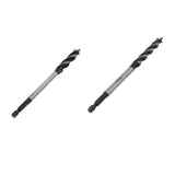 Maxbell HSS 165mm Brad Point Drill Bit Shank Twist  Woodworking Tool 10&12mm