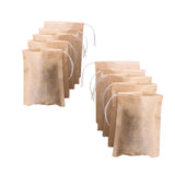 Maxbell 400 Pcs Empty Tea Filter Bags Loose Herbs Teabag with Drawstring 5x7 & 7x9cm