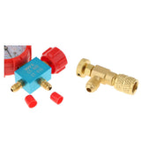 Maxbell Fluoridation Valve Single Gauge+Freezing Medium Liquid Loading Safety Valve