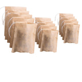 Maxbell 300Pcs Empty Tea Filter Bags Loose Herbs Teabag Drawstring 5x7,7x9,9x10cm