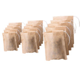 Maxbell 300Pcs Empty Tea Filter Bags Loose Herbs Teabag Drawstring 5x7,7x9,9x10cm