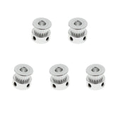 Maxbell 5x Stainless Steel 2GT Timing Pulley Belt Gear 20 Wheel Bore for Width Belt