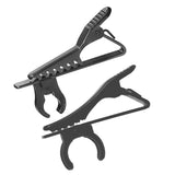 Maxbell Mini 6mm & 8.5mm Lavalier Microphone Lapel Tie Clip Holder Black