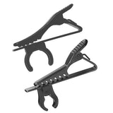 Maxbell Mini 6mm & 8.5mm Lavalier Microphone Lapel Tie Clip Holder Black