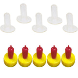 Maxbell 10pcs Calf Nursing Drinking Bottle Silicone Nipple Replacement Accessory Cow
