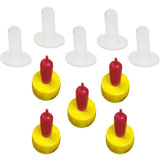Maxbell 10pcs Calf Nursing Drinking Bottle Silicone Nipple Replacement Accessory Cow