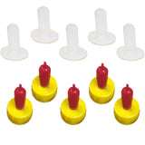 Maxbell 10pcs Calf Nursing Drinking Bottle Silicone Nipple Replacement Accessory Cow
