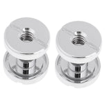 Maxbell 2Pcs Heavy Duty Scuba Diving Book Screw Back Plate Underwater BCD Equipment
