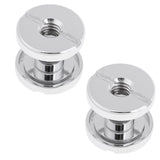 Maxbell 2Pcs Heavy Duty Scuba Diving Book Screw Back Plate Underwater BCD Equipment