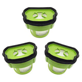 Maxbell 3pcs Reusable  Pet Vacuum Cleaner Filter Bissell Hepa Filter Replacement