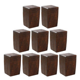 Maxbell 9x Wooden Tea Storage Box Organizer Container Wood Tea Caddy Container Box