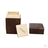 Maxbell 9x Wooden Tea Storage Box Organizer Container Wood Tea Caddy Container Box
