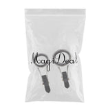 Maxbell 2Pcs 2 Sizes Fishing Rod Guide Eye Ceramic Ring Foldable DIY Tip Repair Kit