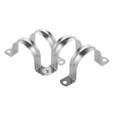 Maxbell 4 Pieces Pipe Hose Tube Conduit Stainless Steel Hanger U Strap Clamps Clip